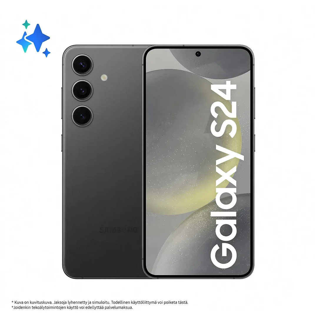 Samsung Galaxy S24 5G -puhelin, 256/8 Gt, Onyx Black
