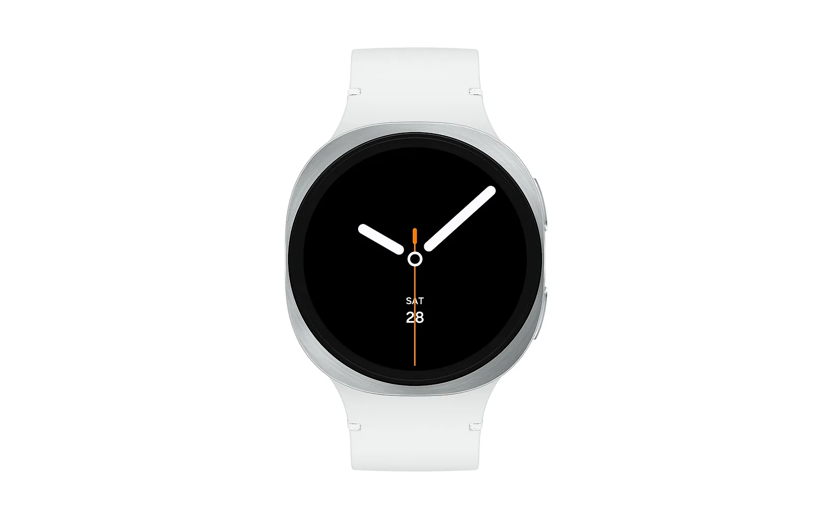 Samsung Galaxy Watch8 BT älykello, 44 mm, hopea