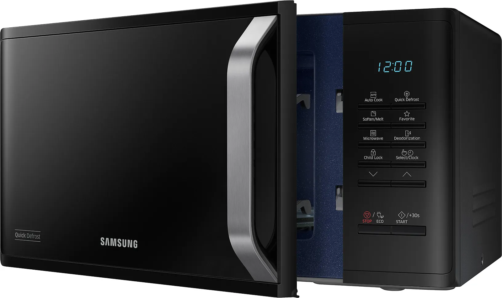 Samsung MS23K3523AK mikroaaltouuni, musta - Image 6