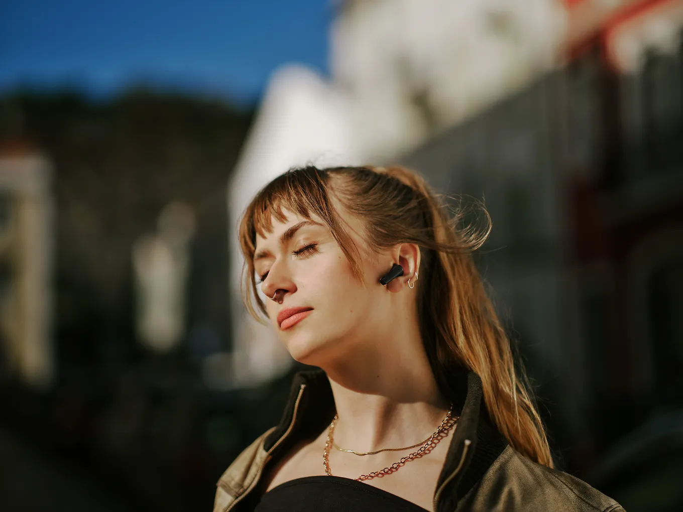Sennheiser Accentum Open, langattomat nappikuulokkeet, musta - Image 8