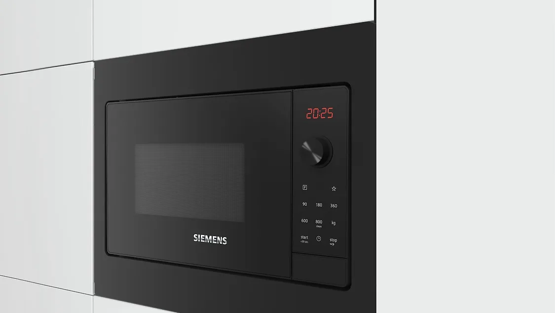 Siemens BF523LMB3 iQ300 mikroaaltouuni, musta - Image 2