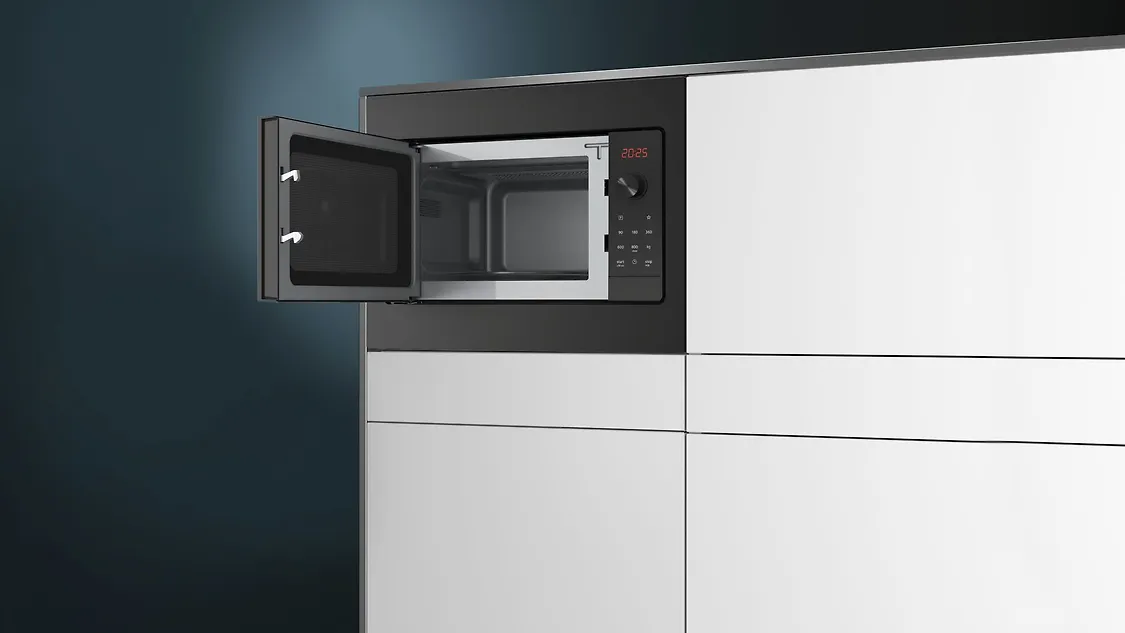 Siemens BF523LMB3 iQ300 mikroaaltouuni, musta - Image 3