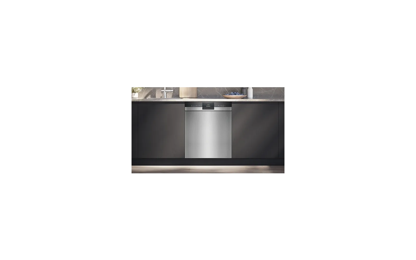 Siemens SN43HS03TE iQ300 työtason alle sijoitettava astianpesukone, 60 cm, harjattu teräs - Image 3