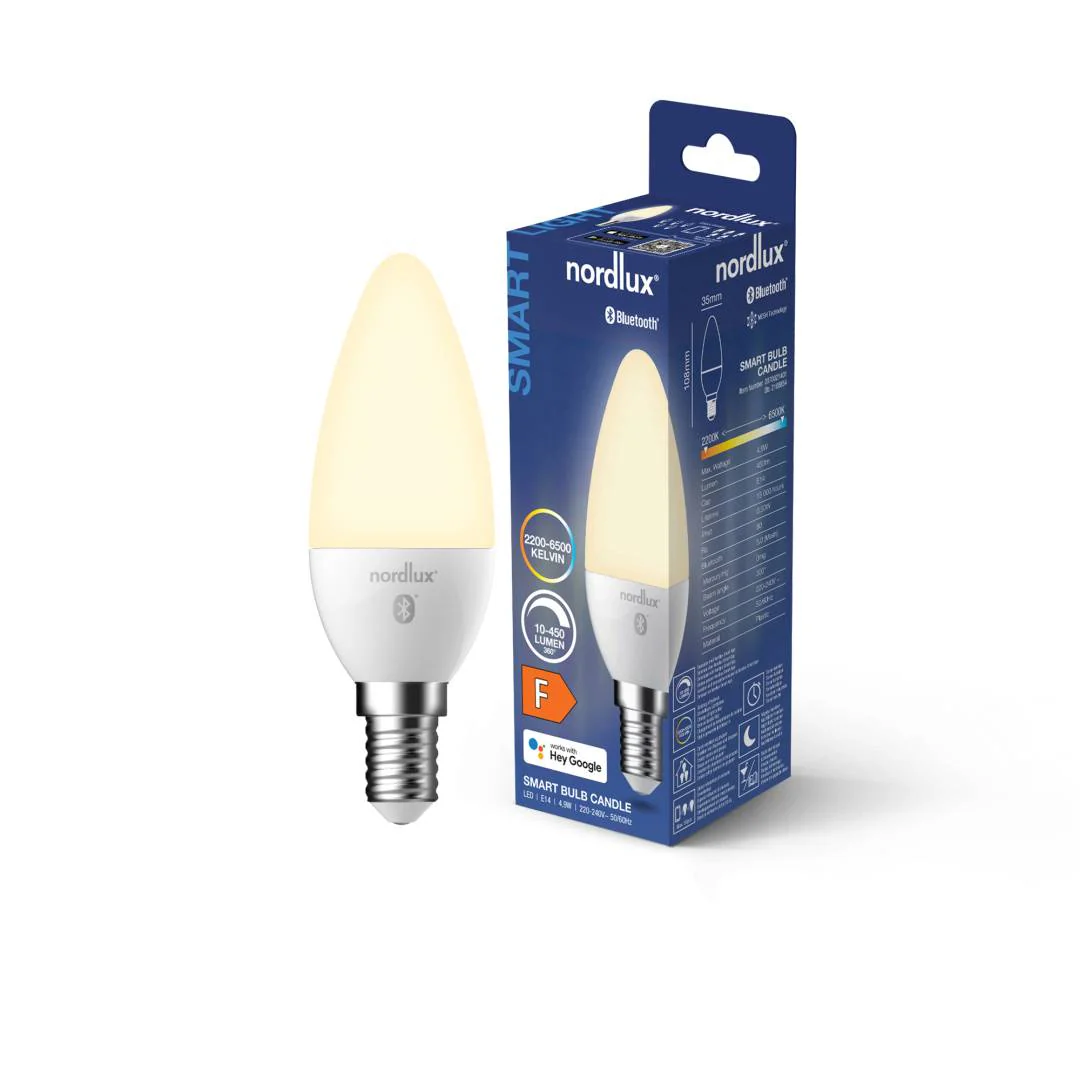 Smart E14 C35 2200-6500K 450lm opaali - Image 3