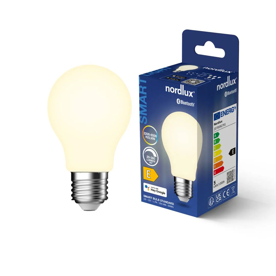 Smart E27 A60 2200-6500K 560lm opaali - Image 2