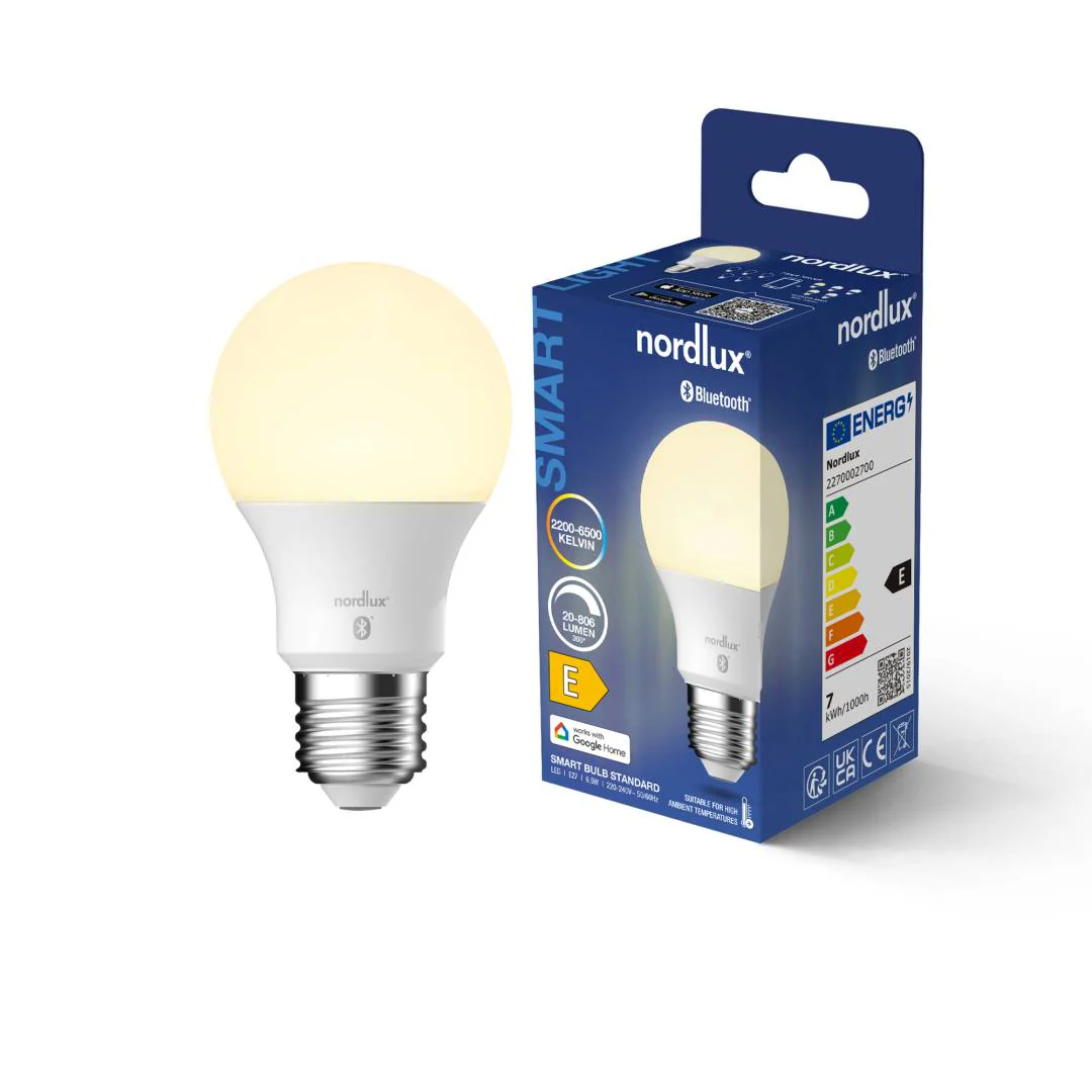 Smart E27 A60 High Heat 2200-6500K 806lm opaali - Image 2