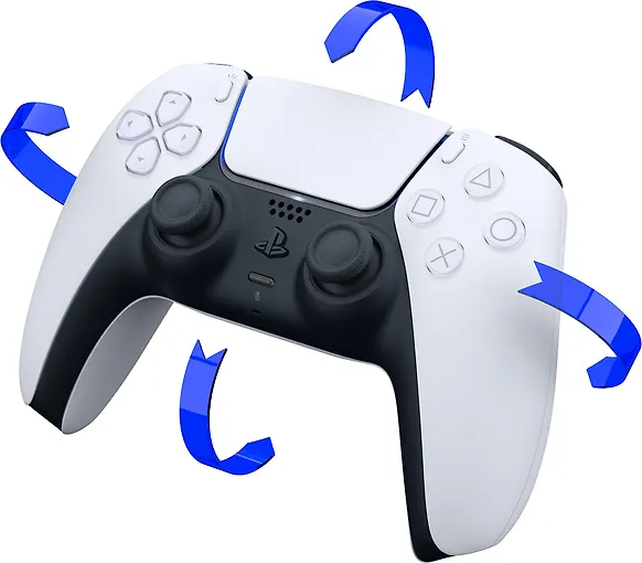 Sony DualSense -peliohjain, valkoinen, PS5 - Image 5