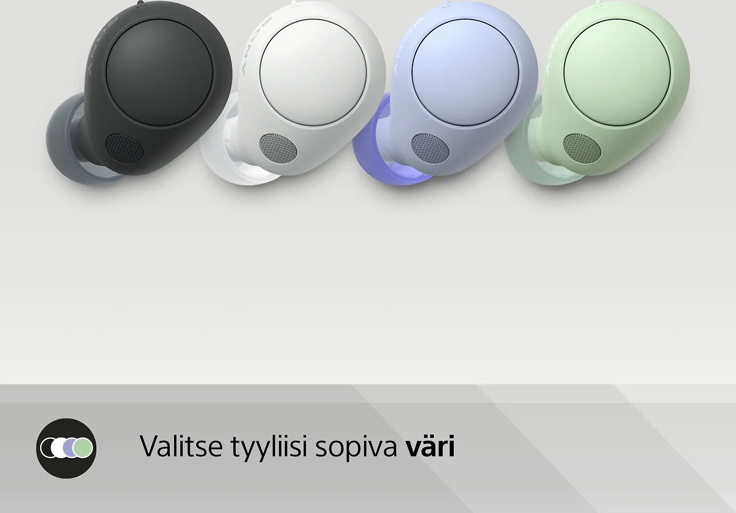 Sony WF-C700N vastamelunappikuulokkeet, valkoinen - Image 2