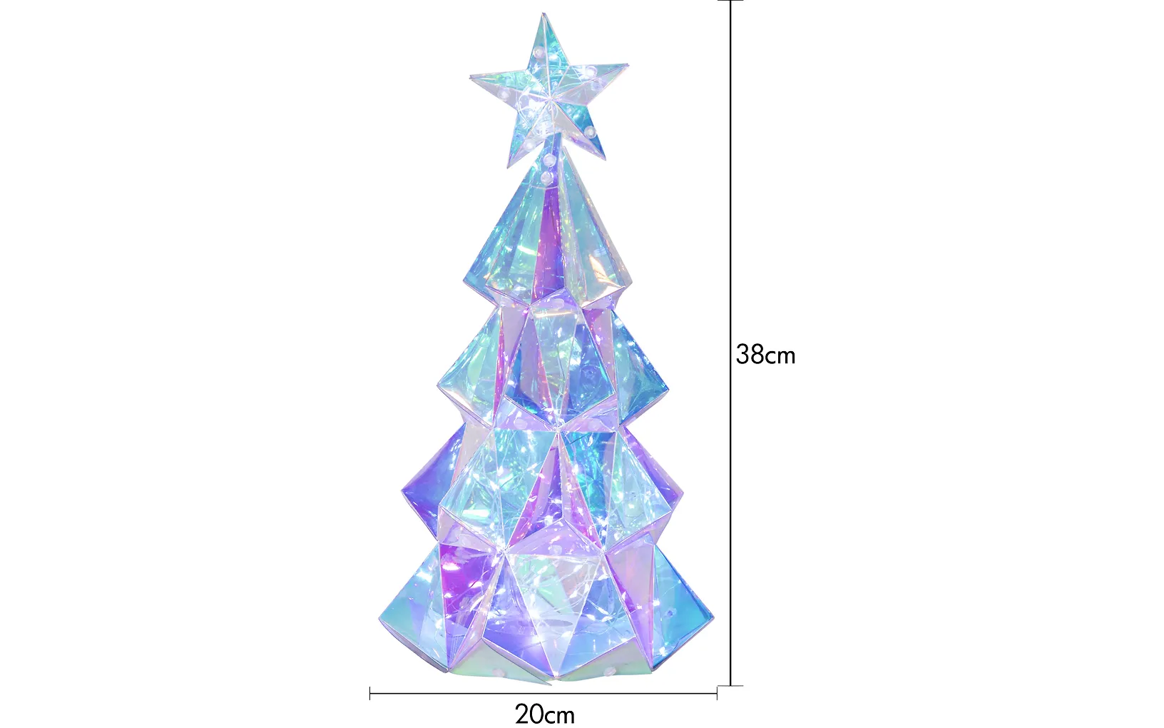 Star Trading Magic Micro LED kuusi, pöytäkoriste, 38 cm - Image 4