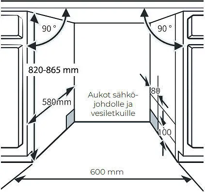 Ströme DW63A03D/01BX astianpesukone, musta inox - Image 7