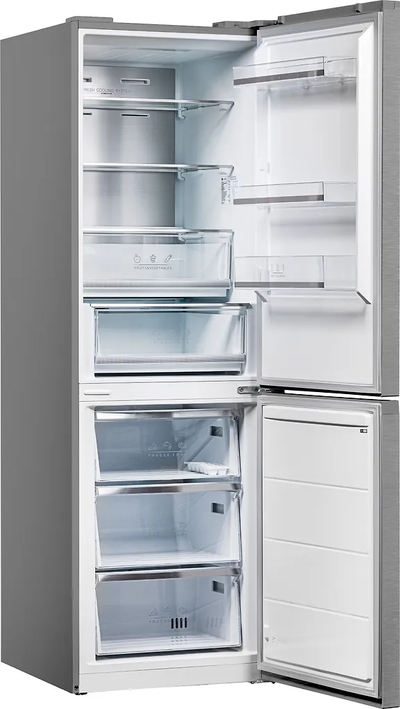 Ströme HD-449RWEN/IX Prestige jääkaappipakastin, inox - Image 2