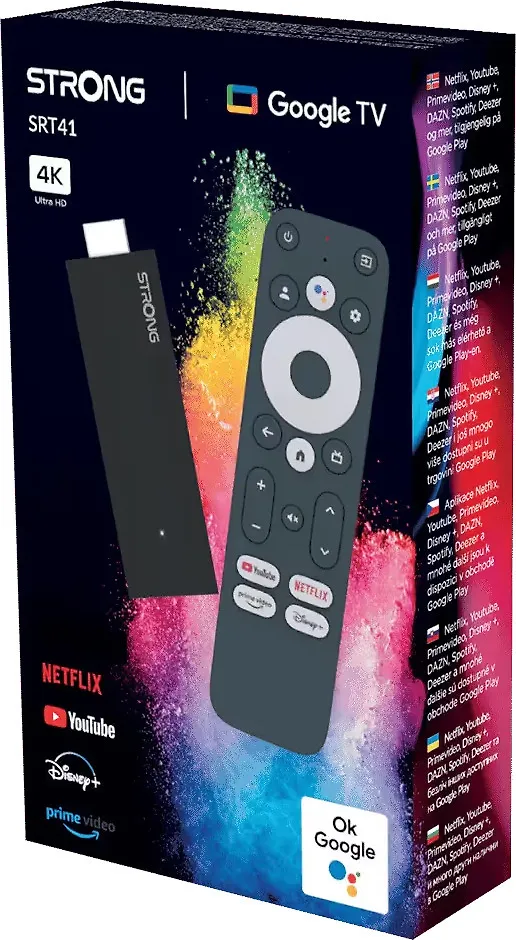 Strong SRT41 Wi-Fi 4K Google TV mediatoistin - Image 4