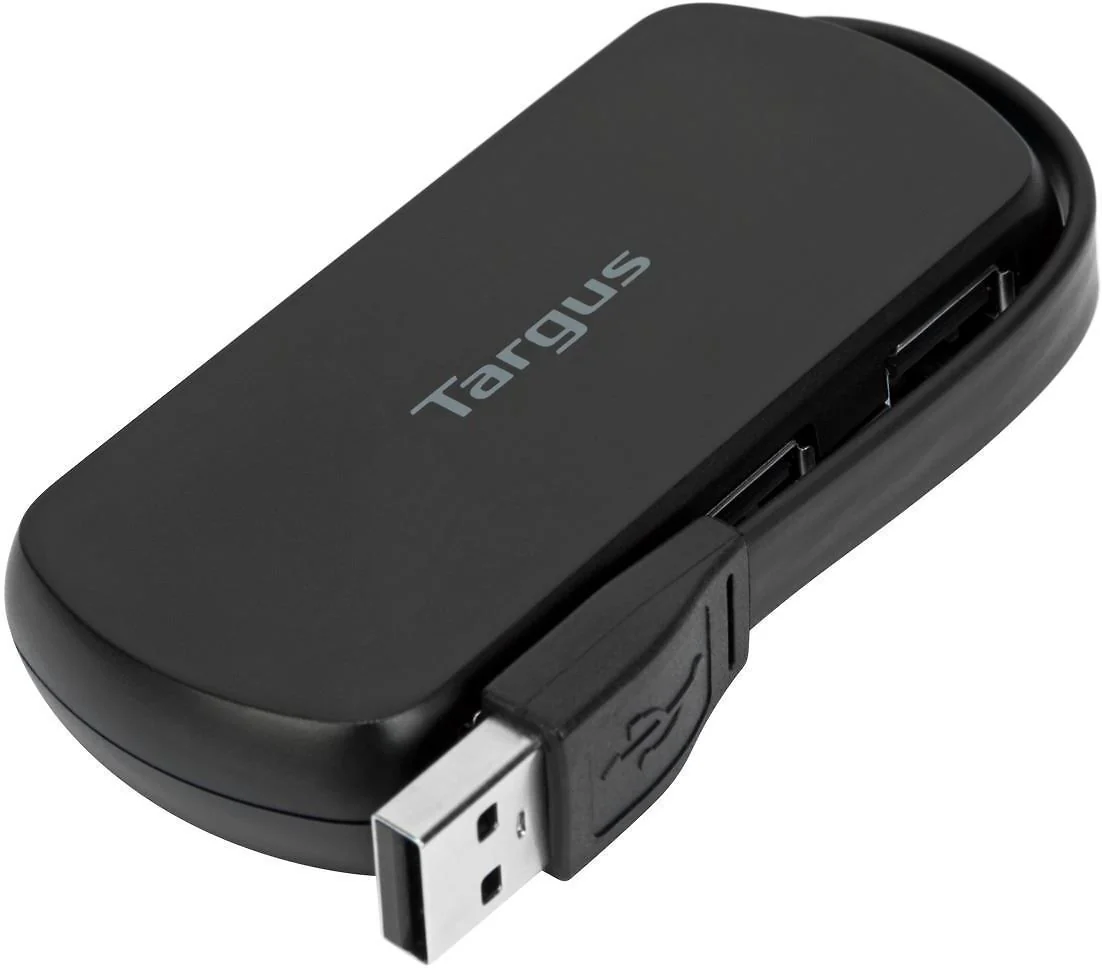 Targus 4-porttinen USB-hubi, musta - Image 3