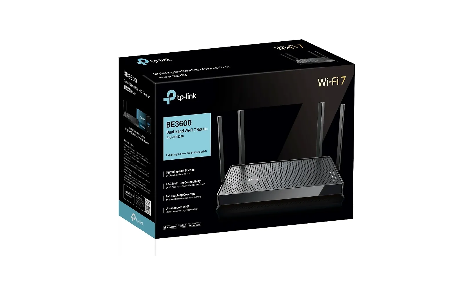 TP-LINK Archer BE230 Dual-Band WiFi 7 -reititin - Image 2