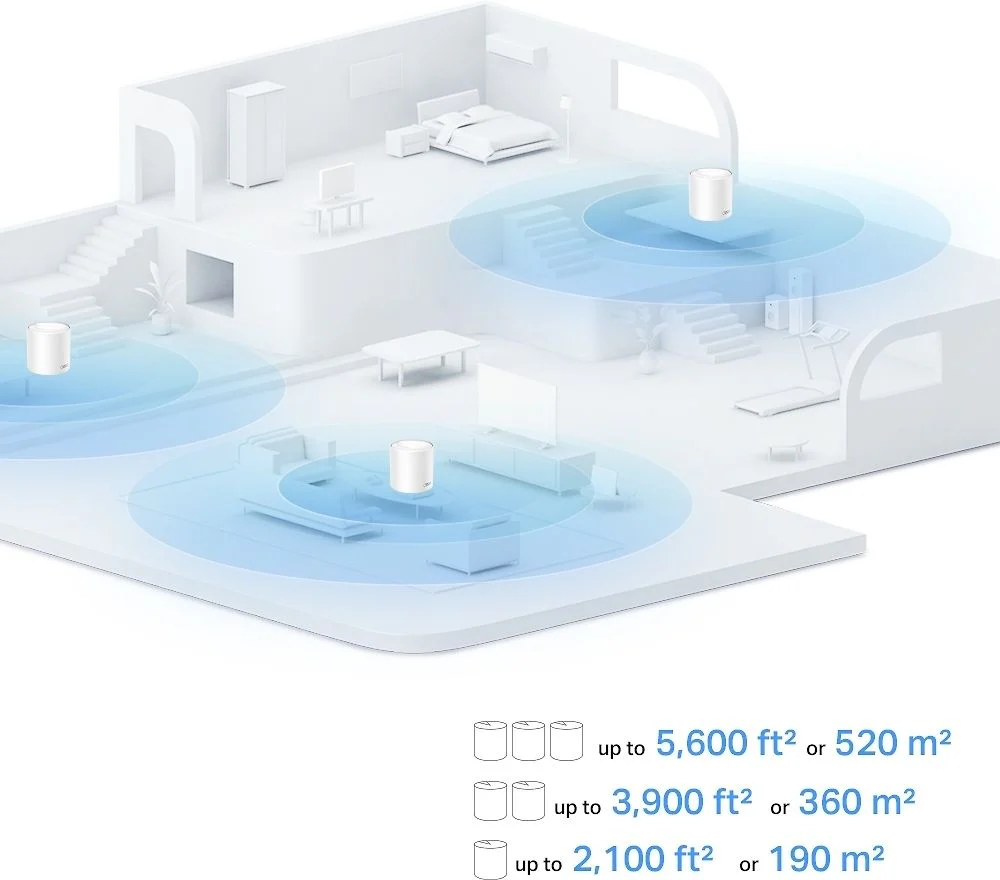 TP-LINK Deco X10 WiFi 6 -Mesh-tukiasema - Image 5