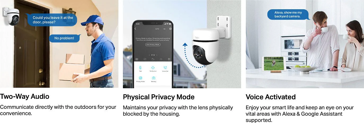 TP-LINK Tapo C510W -valvontakamera ulkokäyttöön - Image 8