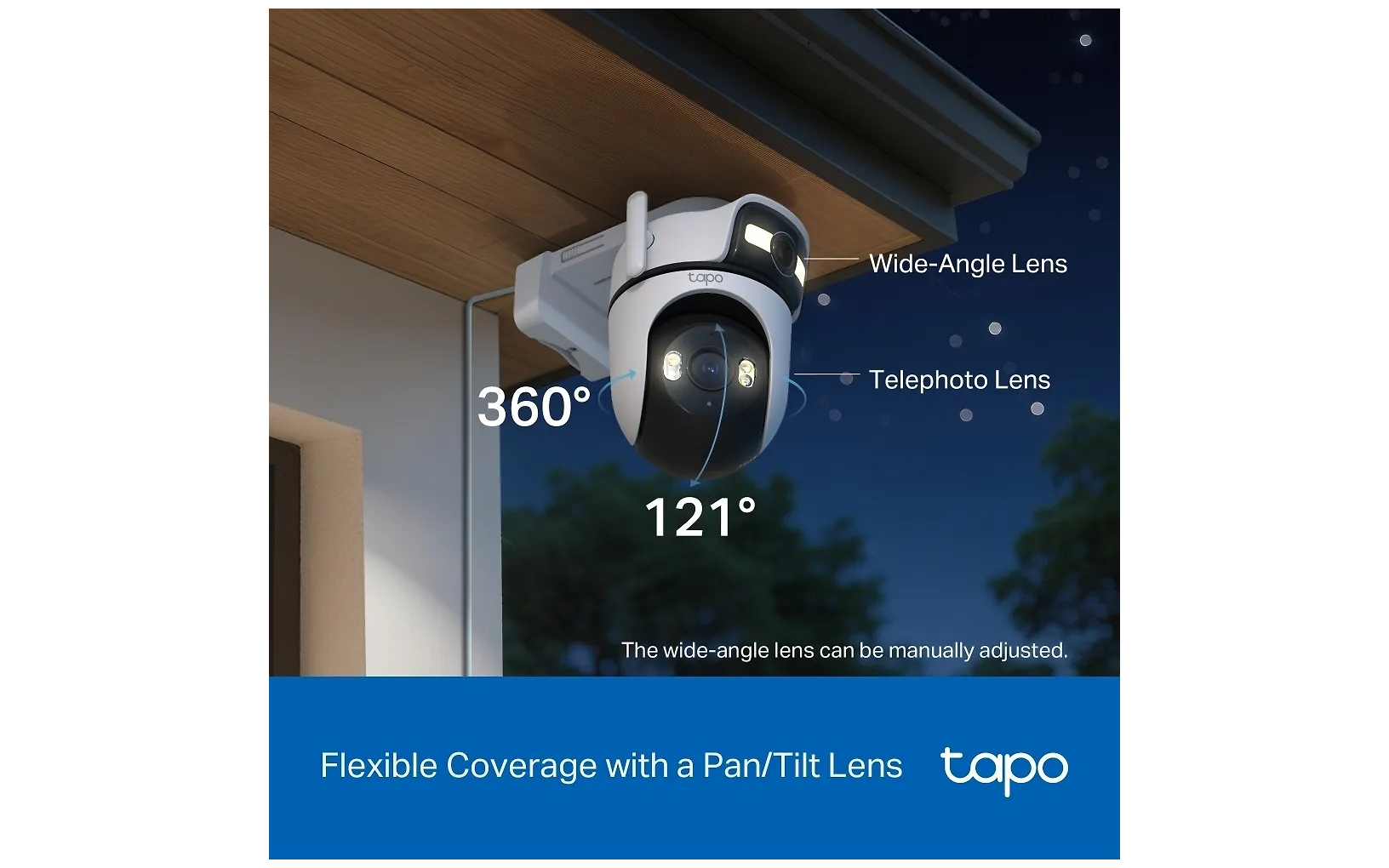 TP-Link Tapo C545D dual valvontakamera ulkokäyttöön - Image 12