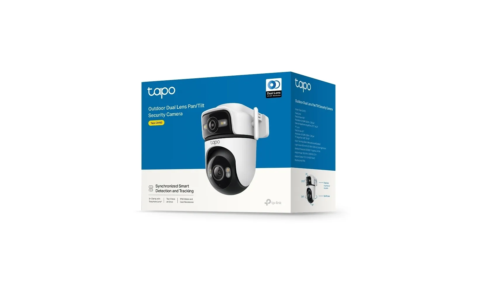 TP-Link Tapo C545D dual valvontakamera ulkokäyttöön - Image 4