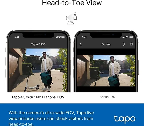 TP-LINK Tapo D230S1 -akkukäyttöinen video-ovikello - Image 5