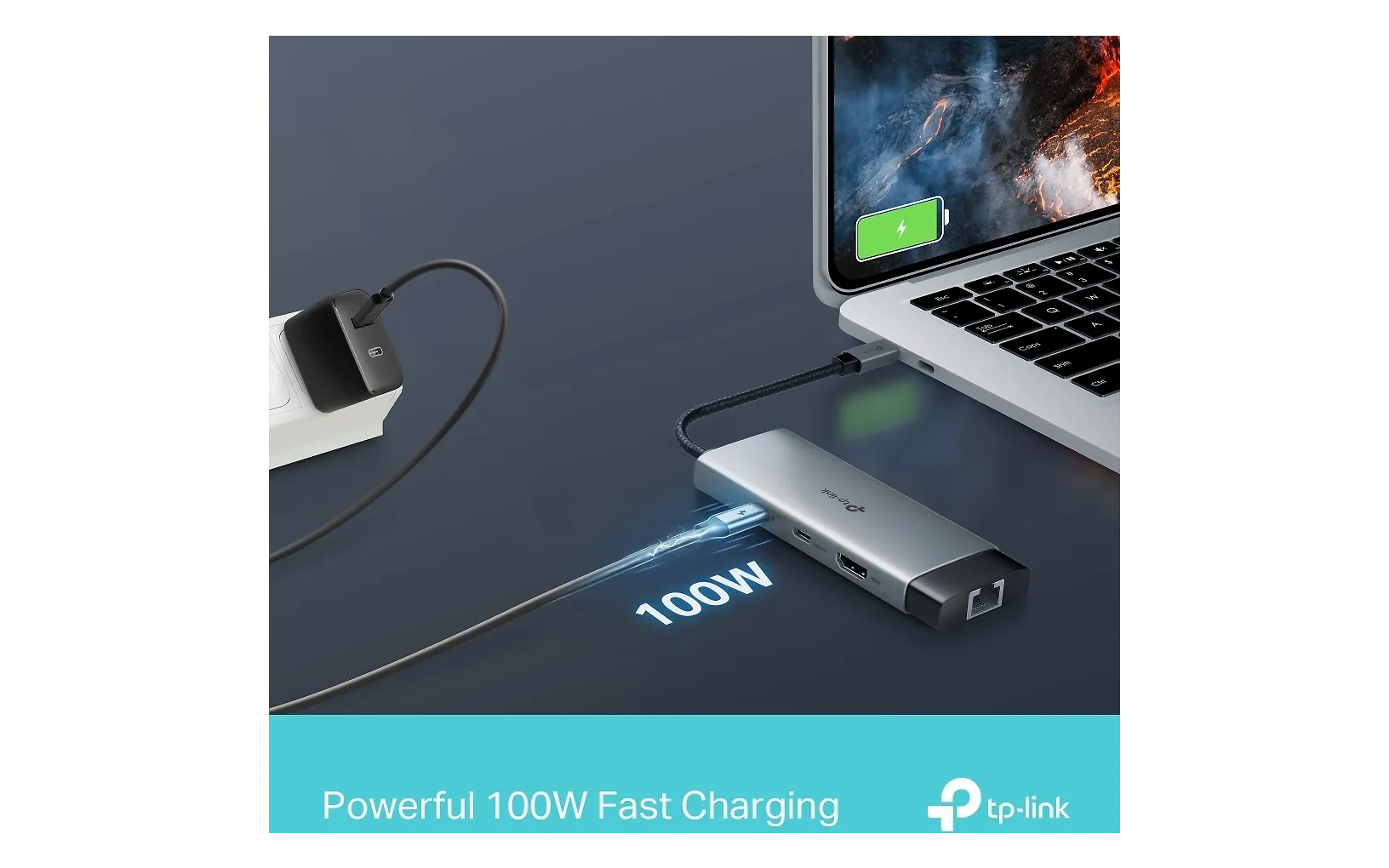 TP-LINK UH6120C 6 in 1 USB-C -Multiport ja gigabit ethernet -sovitin - Image 7