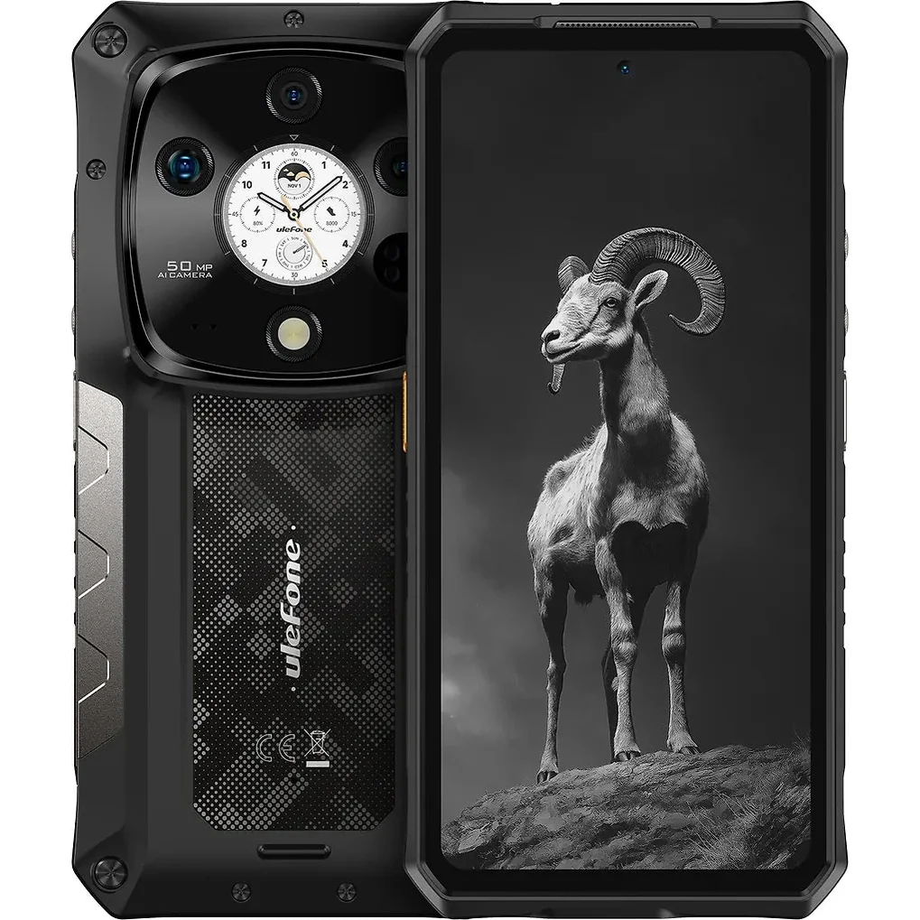 Ulefone Armor 28 Pro puhelin, 512/16 Gt, musta