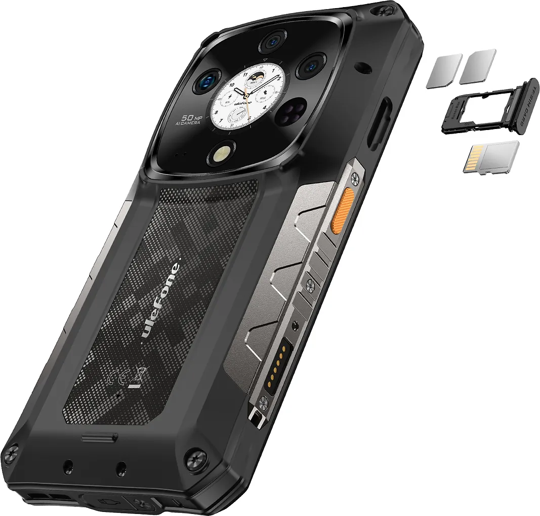 Ulefone Armor 28 Pro puhelin, 512/16 Gt, musta - Image 7