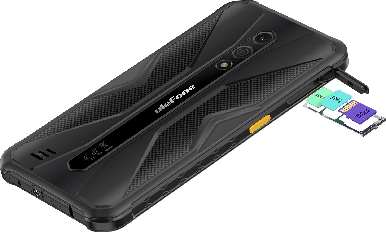 Ulefone Armor X12 Pro -puhelin, 64/4 Gt, musta - Image 4