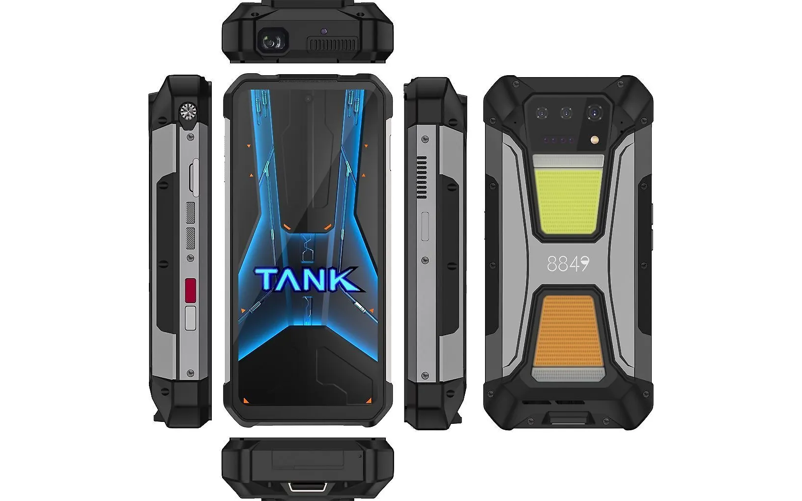 Unihertz Tank 2 Pro -puhelin, 512/12 Gt - Image 9
