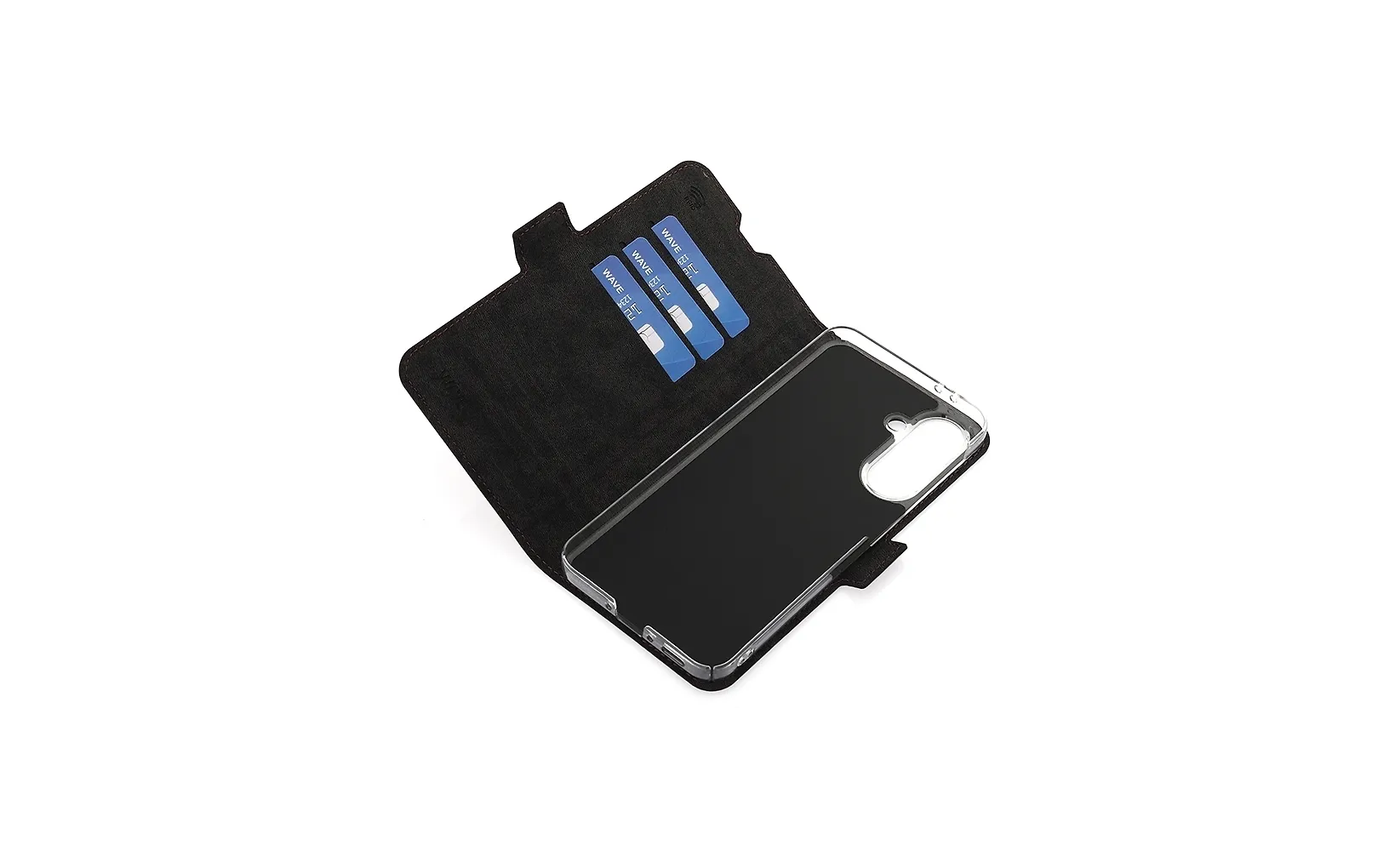 Wave Book Case, Samsung Galaxy A56 5G, Smoky Sangria - Image 4