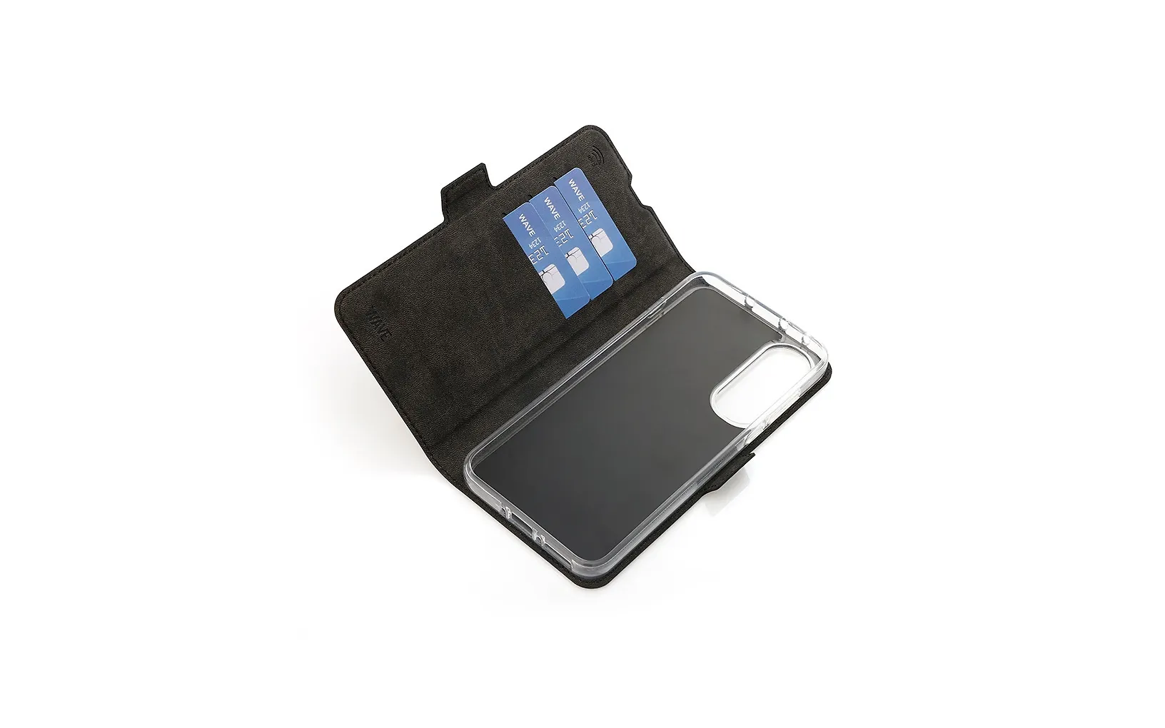 Wave Book Case suojakotelo, OnePlus Nord 5, musta - Image 5