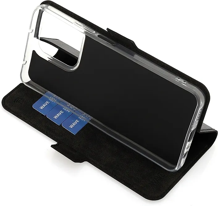 Wave BookCase -suojakotelo, Honor 200 Smart, musta - Image 4