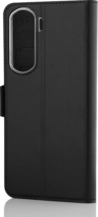 Wave BookCase -suojakotelo, Honor 90 Lite, musta - Image 2