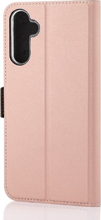 Wave BookCase -suojakotelo, Samsung Galaxy A14, ruusukulta - Image 2