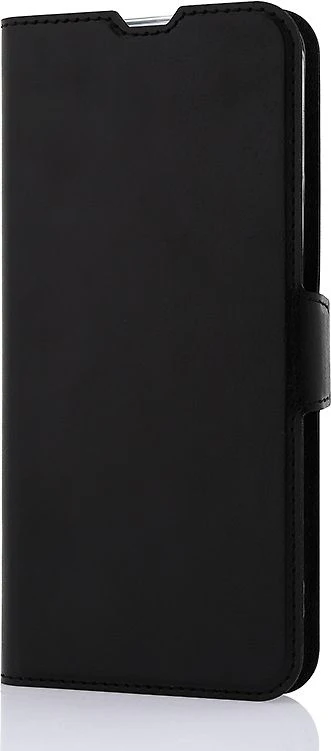 Wave BookCase -suojakotelo, Samsung Galaxy A16, musta