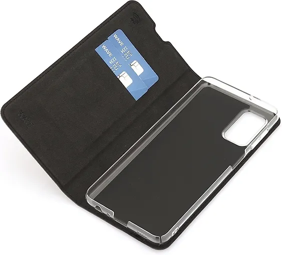 Wave BookCase -suojakotelo, Samsung Galaxy A32 5G, musta - Image 5