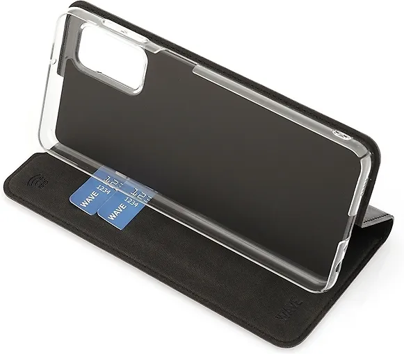 Wave BookCase -suojakotelo, Samsung Galaxy A32 5G, musta - Image 6