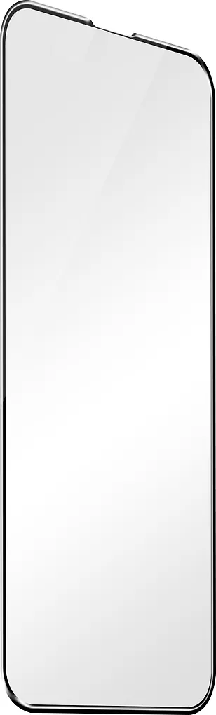 Wave Full Cover -panssarilasi, iPhone SE (2022 & 2020) / 8 / 7 / 6s / 6, musta kehys - Image 2