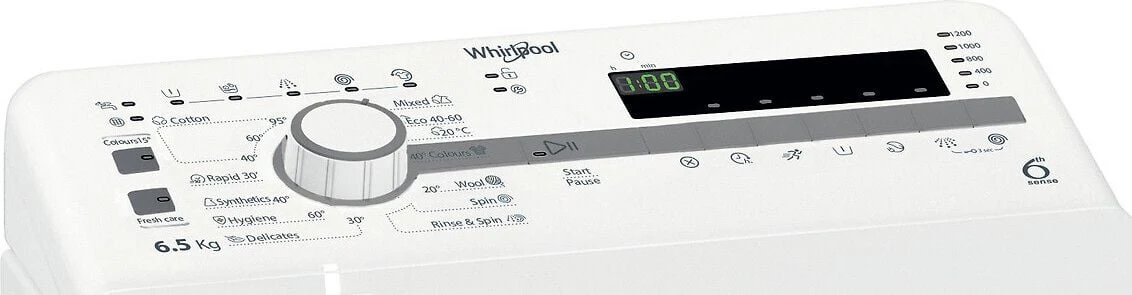 Whirlpool TDLR 65230SS EU/N päältä täytettävä pesukone - Image 3