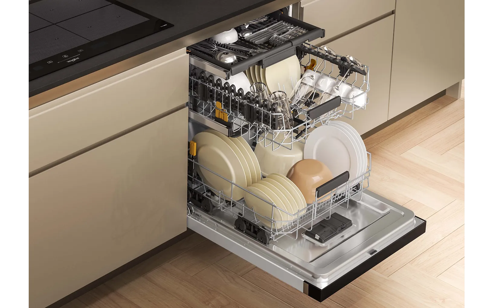Whirlpool W7U HS41 astianpesukone, valkoinen - Image 10
