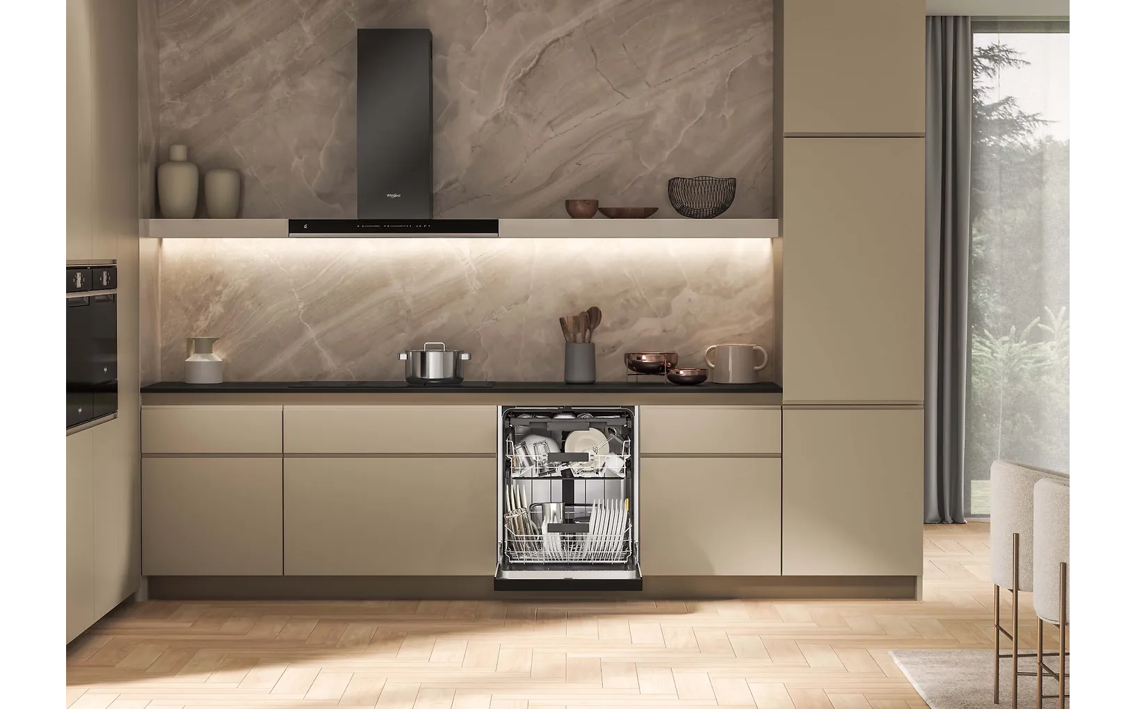 Whirlpool W7U HS41 astianpesukone, valkoinen - Image 12