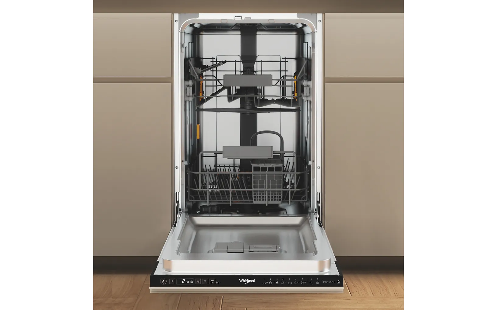 Whirlpool WH3ID10BS7SA0 integroitava astianpesukone - Image 4