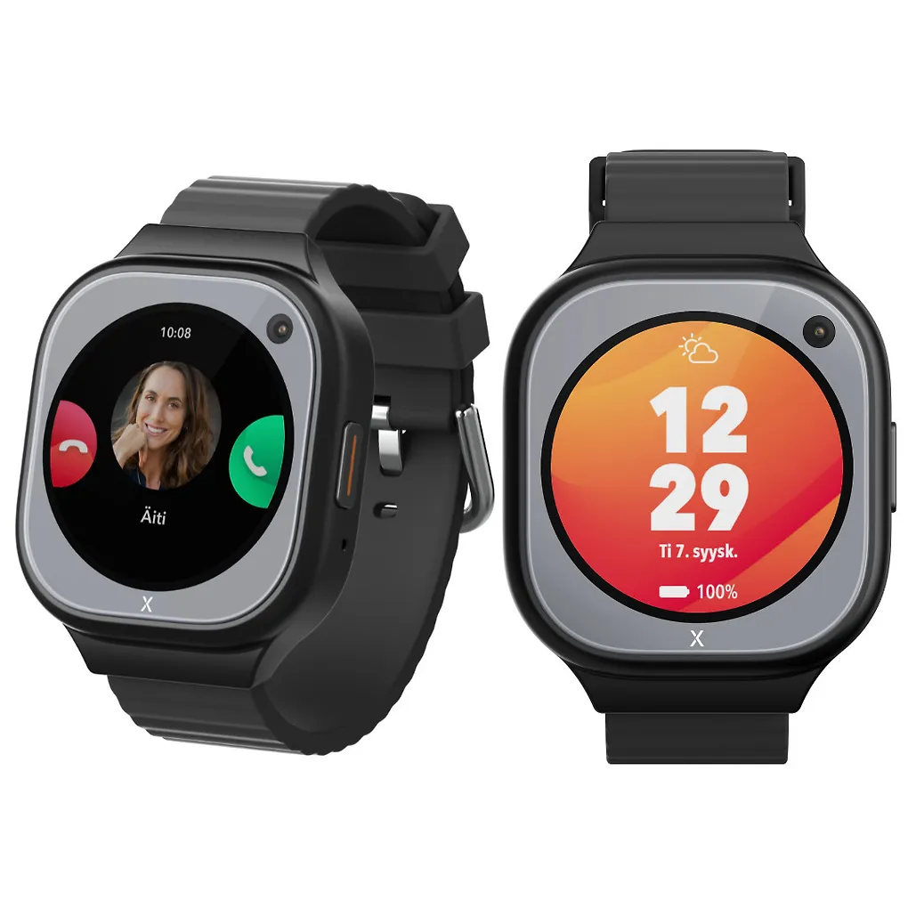 Xplora X6 Pro -kellopuhelin, musta - Image 6